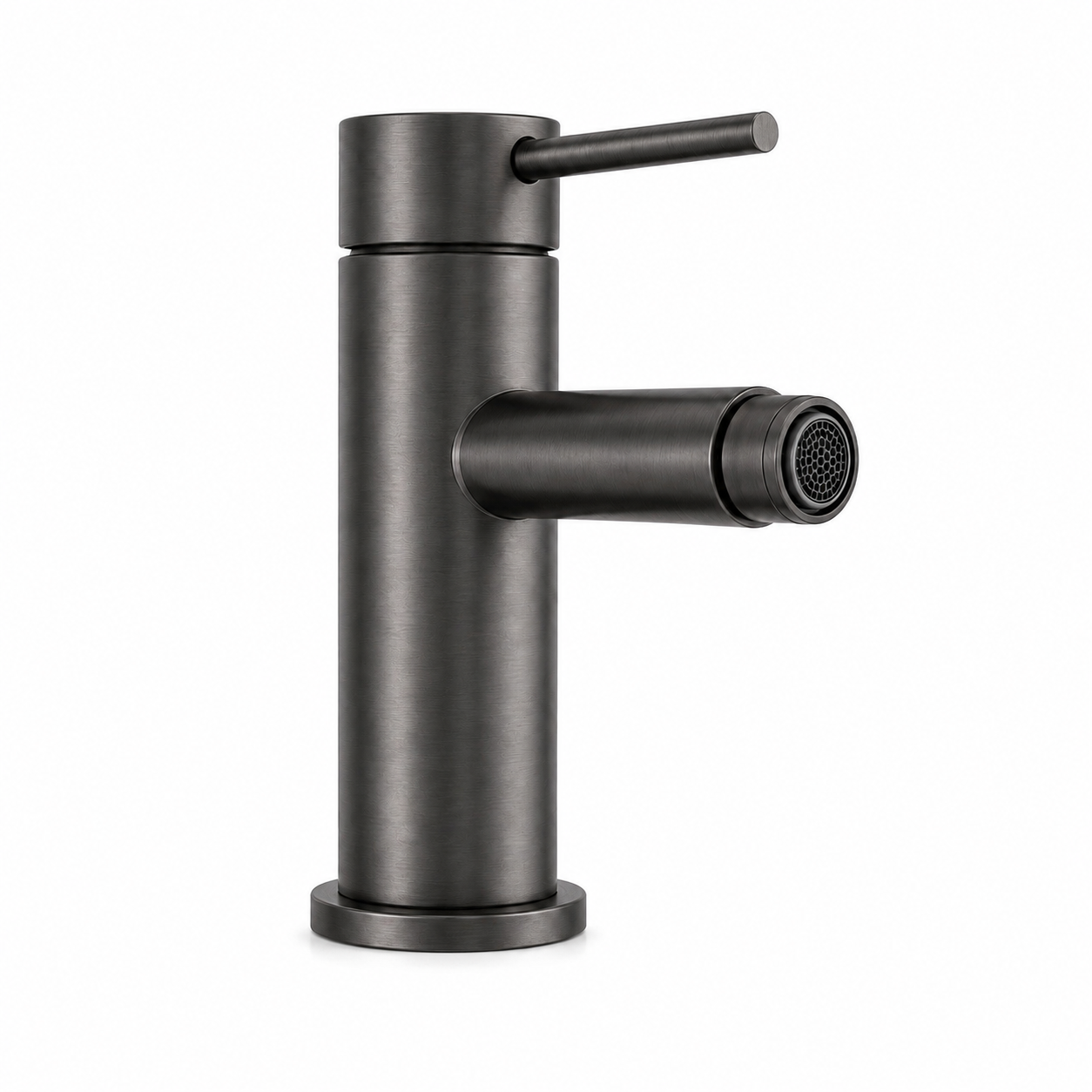 Bateria bidetowa gun metal mosiężna AquaElegance