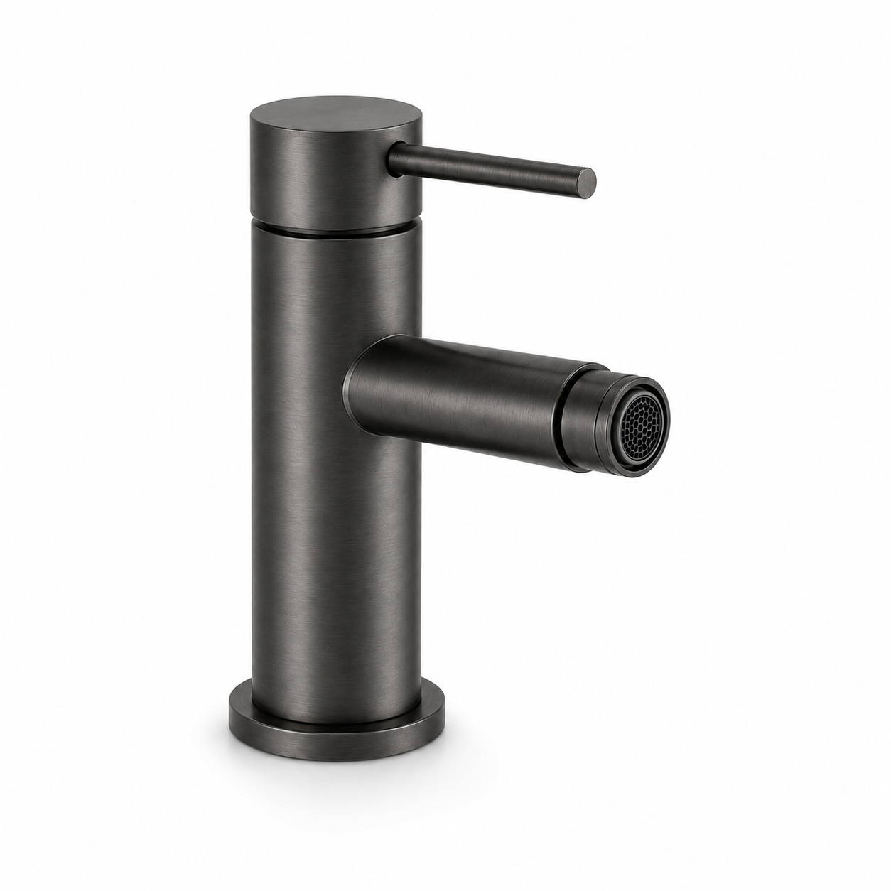 Bateria bidetowa gun metal mosiężna AquaElegance