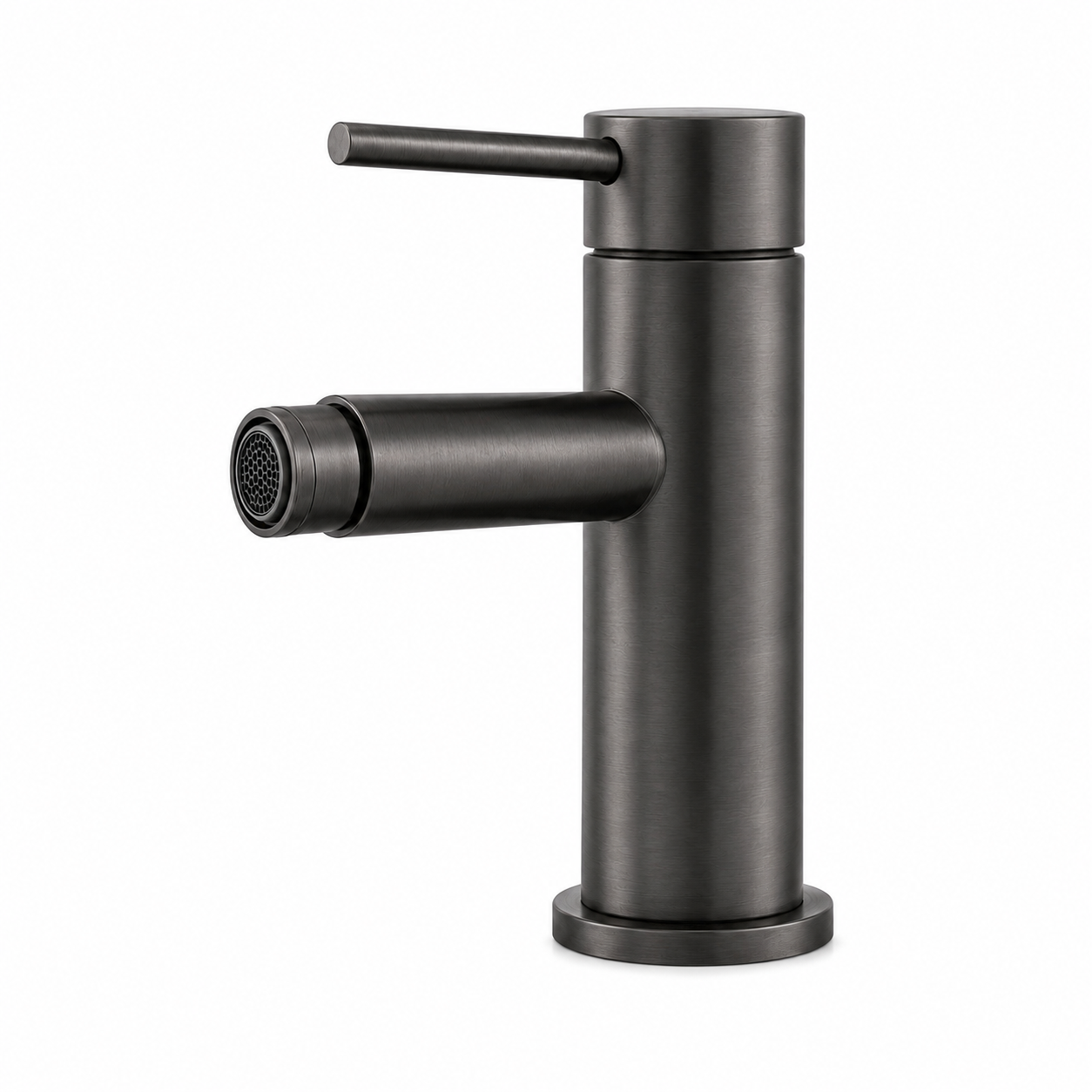 Bateria bidetowa gun metal mosiężna AquaElegance